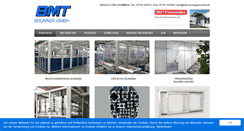 Desktop Screenshot of bmt-montagetechnik.de